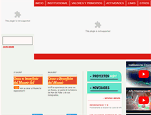 Tablet Screenshot of fundacioncoomarpes.com.ar